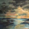 Islands Oil on Canvas 80cm x 120cm x 4cm 2000e Monica Jones Artist Ireland